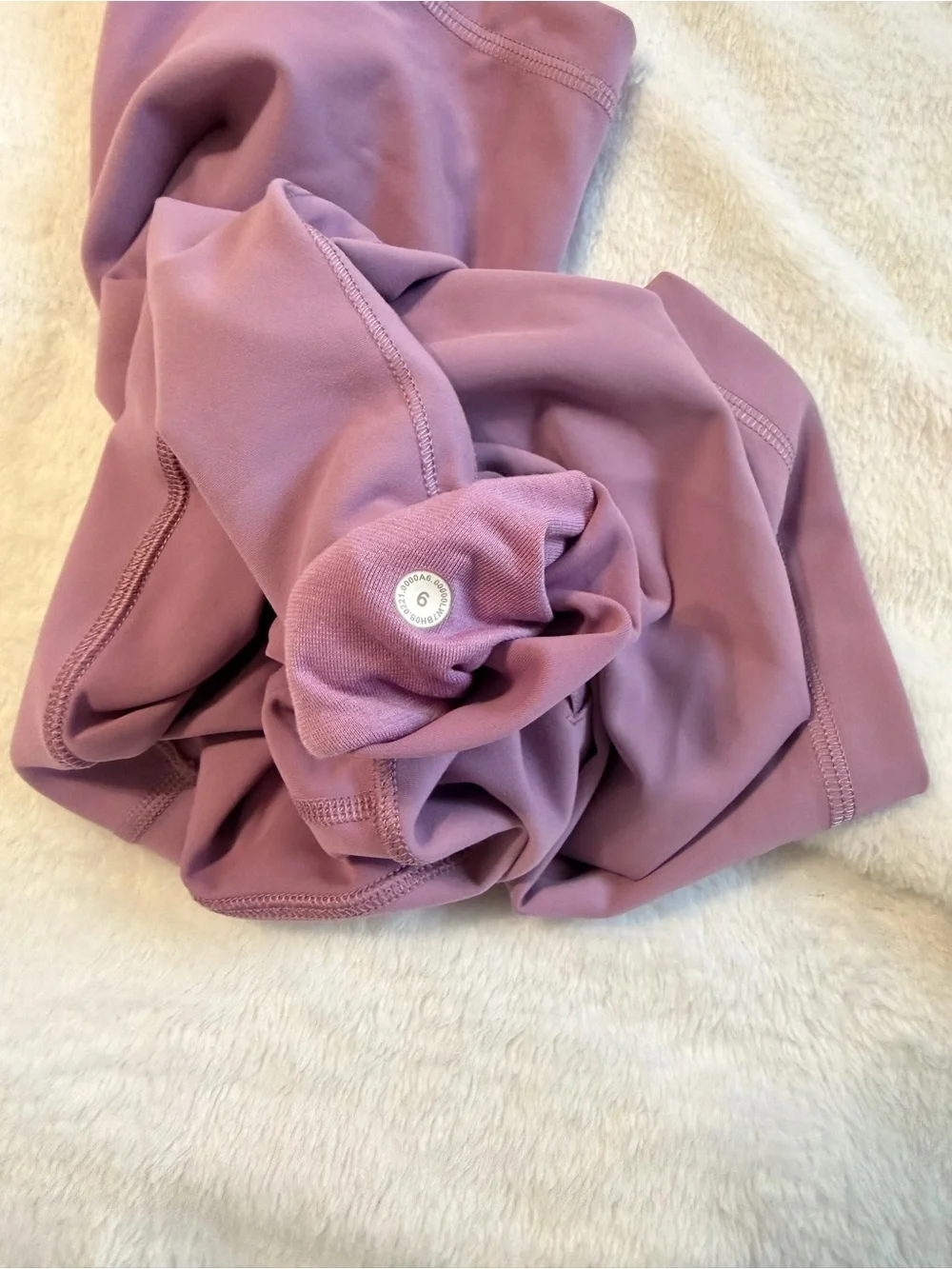 lululemon athletica Mauve High-Rise Bike Shorts
